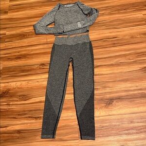 Victoria's Secret Charcoal Long Sleeve Set
